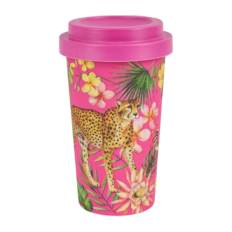 Drinkbeker bamboe - diverse varianten - 450 ml 