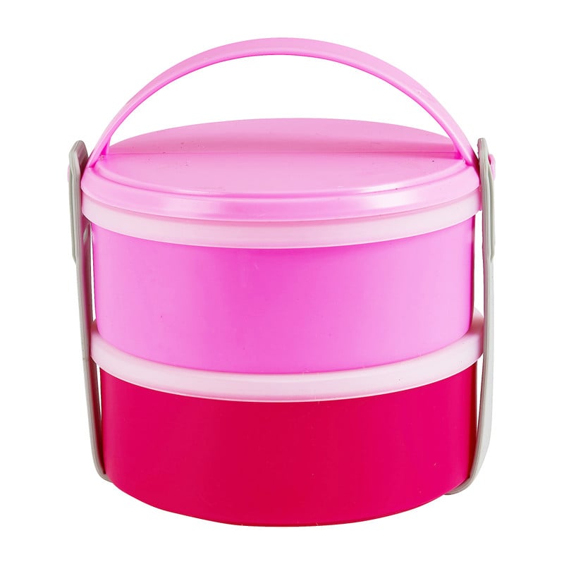 Lunchbox 2-vaks - roze 