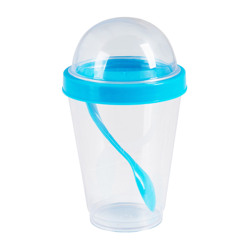 Yoghurtbeker met lepel - 300 ml 