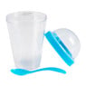 Yoghurtbeker met lepel - 300 ml 