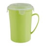 Beker met deksel - groen - 80 cl