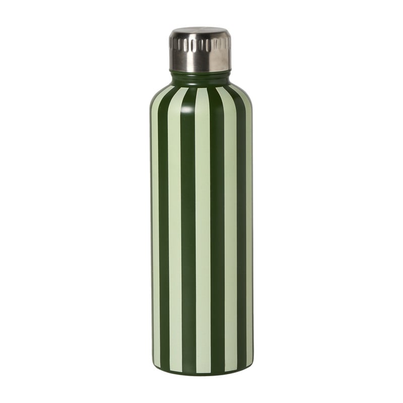 Drinkfles streep - groen - 500 ml