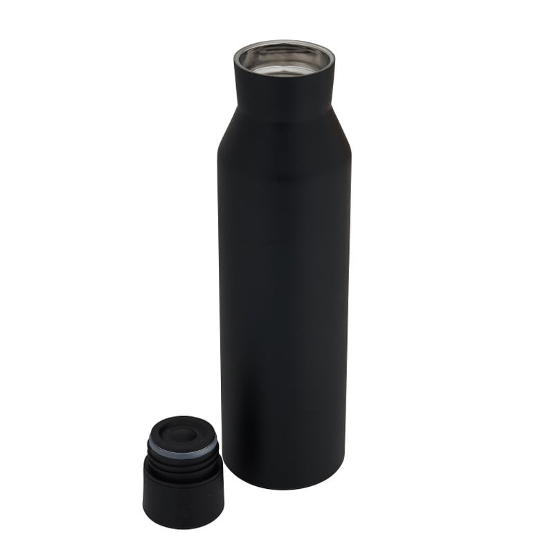 Thermosfles - zwart - 600 ml