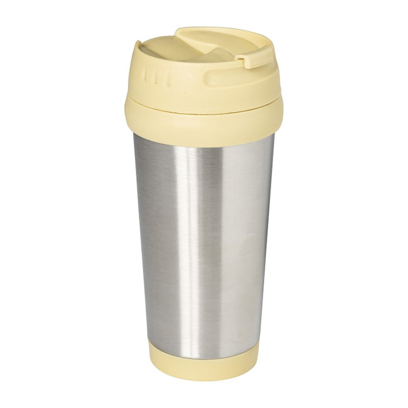 Travel beker - diverse kleuren - 450 ml
