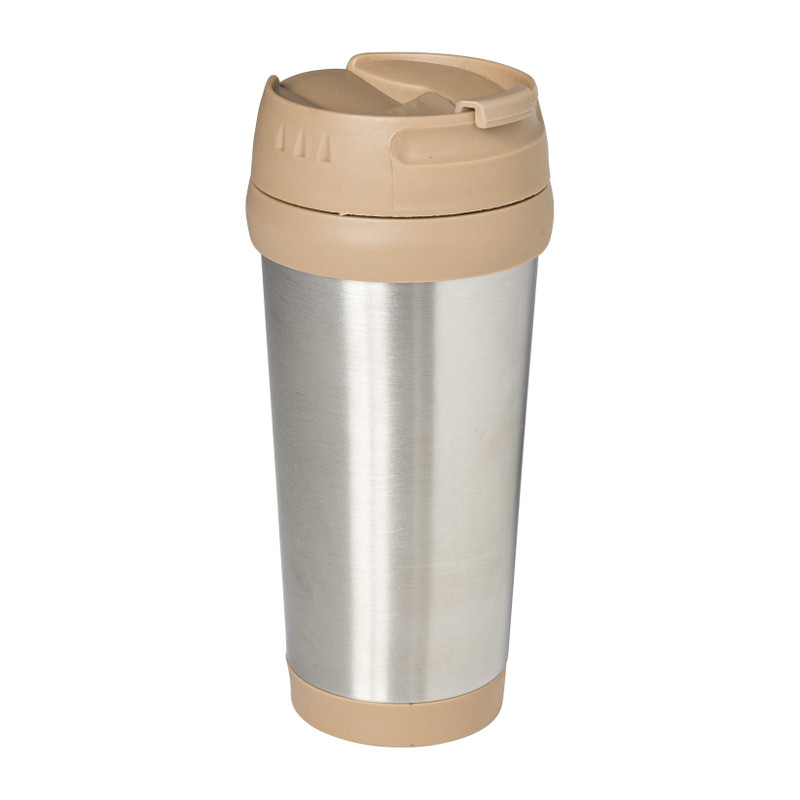 Travel beker - diverse kleuren - 450 ml