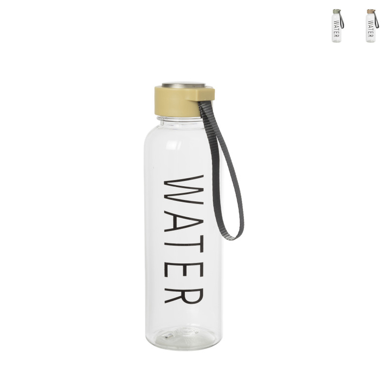 Waterfles met touw -diverse varianten