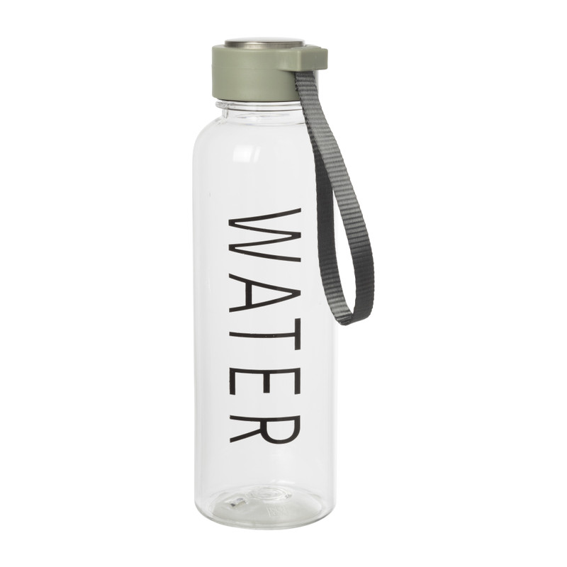Waterfles met touw -diverse varianten
