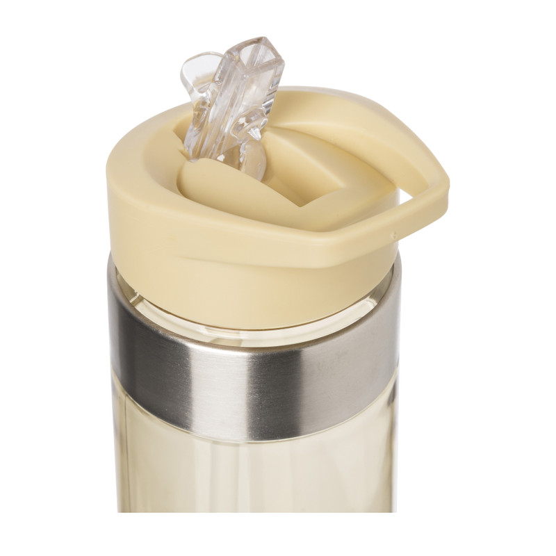 Drinkbeker met rietje - diverse kleuren - 700 ml