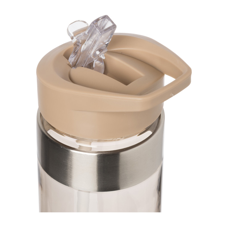 Drinkbeker met rietje - diverse kleuren - 700 ml