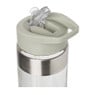 Drinkbeker met rietje - diverse kleuren - 700 ml