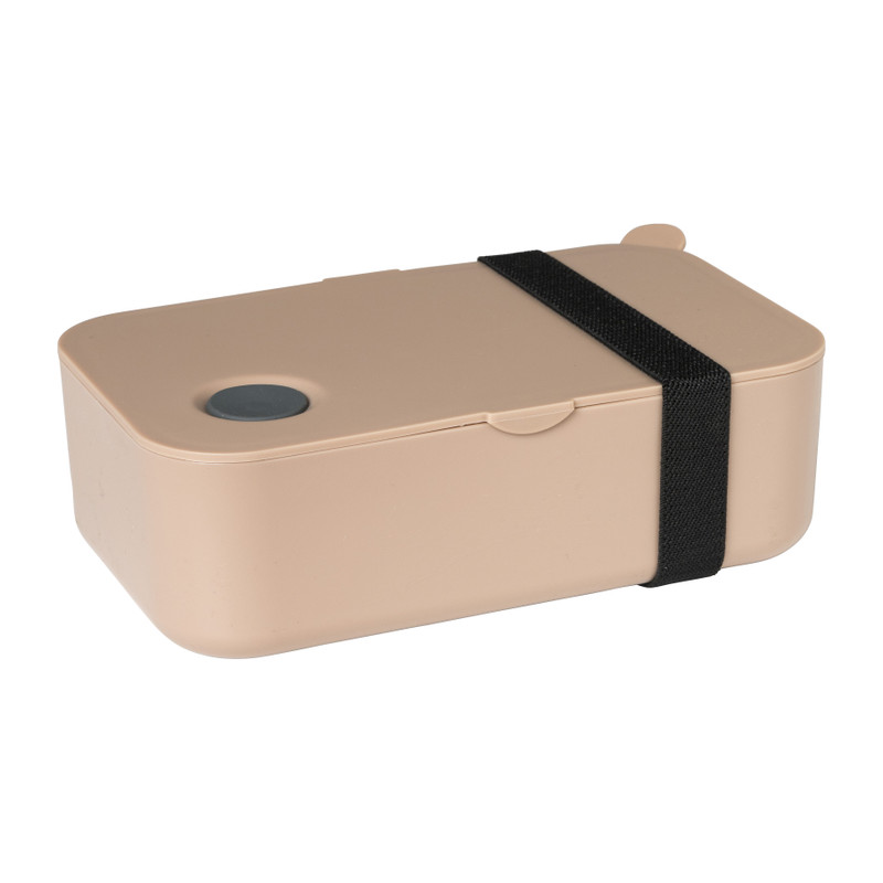 Lunchbox met elastiek - diverse kleuren - 1 liter