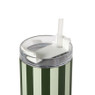 Drinkbeker streep - groen - 900 ml