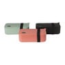 Lunchbox met elastiek - groen - 6.8x19x12 cm