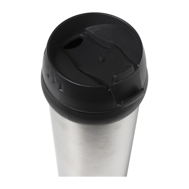 Travel beker - zwart - 450 ml