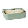 Lunchbox met elastiek - groen - 1 liter