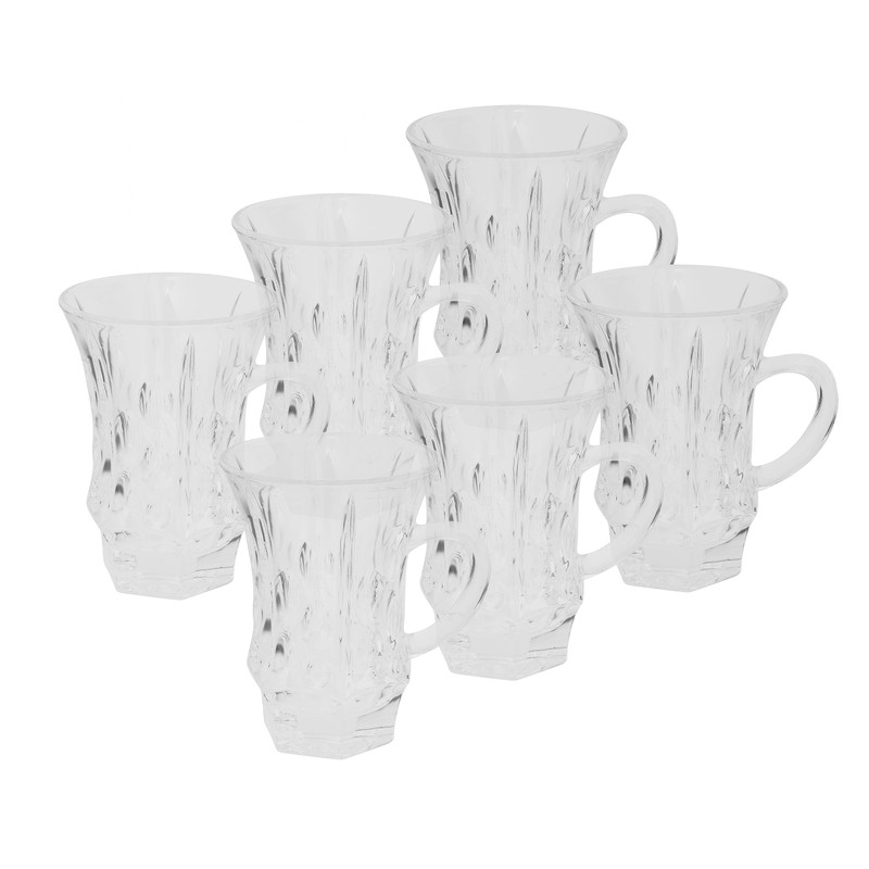 Turkse theeglaasjes  Prague - set van 6 - 150 ml