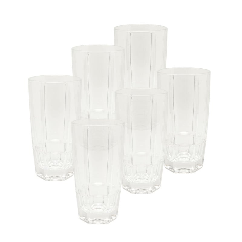 Longdrinkglazen Hamburg - 32 cl - set van 6