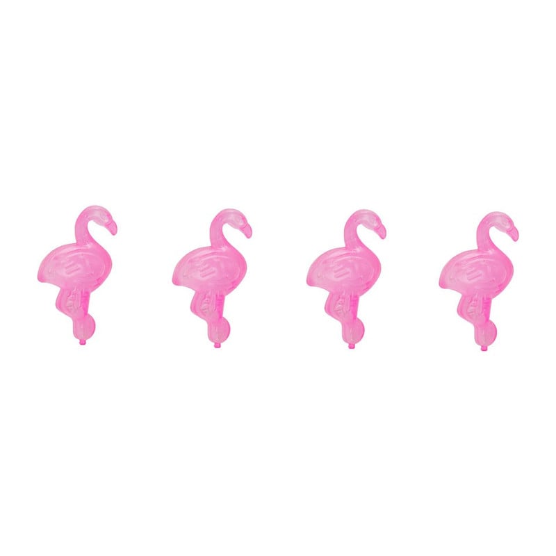 IJsblokjes flamingo - set van 4