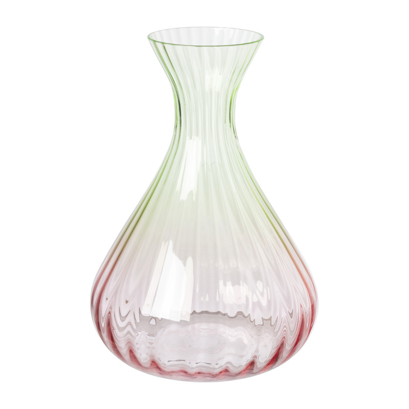 Karaf - roze/groen - 1700 ml