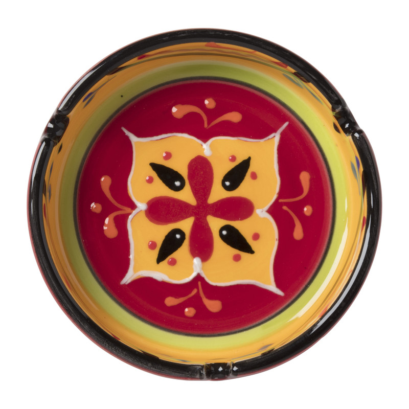 Asbak Mexico - diverse varianten - 7.5 cm  