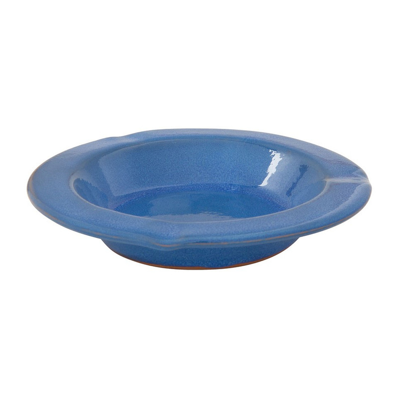 Asbak rond Selena - blauw
