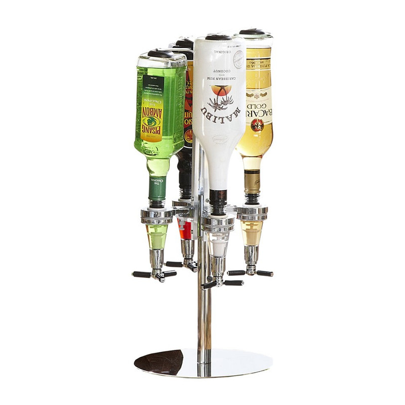 Mini-barset voor 4 flessen