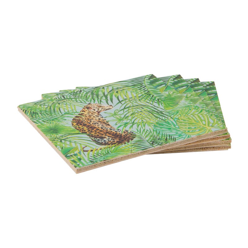 Onderzetters  tropical - set van 4