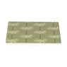 Onderzetter met print - groen - 10x10 cm