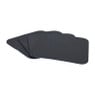 Onderzetters PU leer - blauw - set van 4