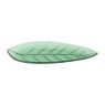 Glazen schaal bladvorm - groen - 35,5x17 cm