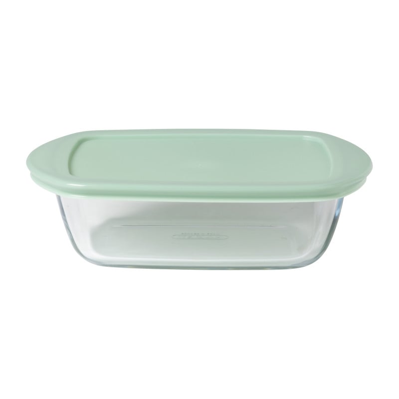 Pyrex ovenschaal - groen - set van 2