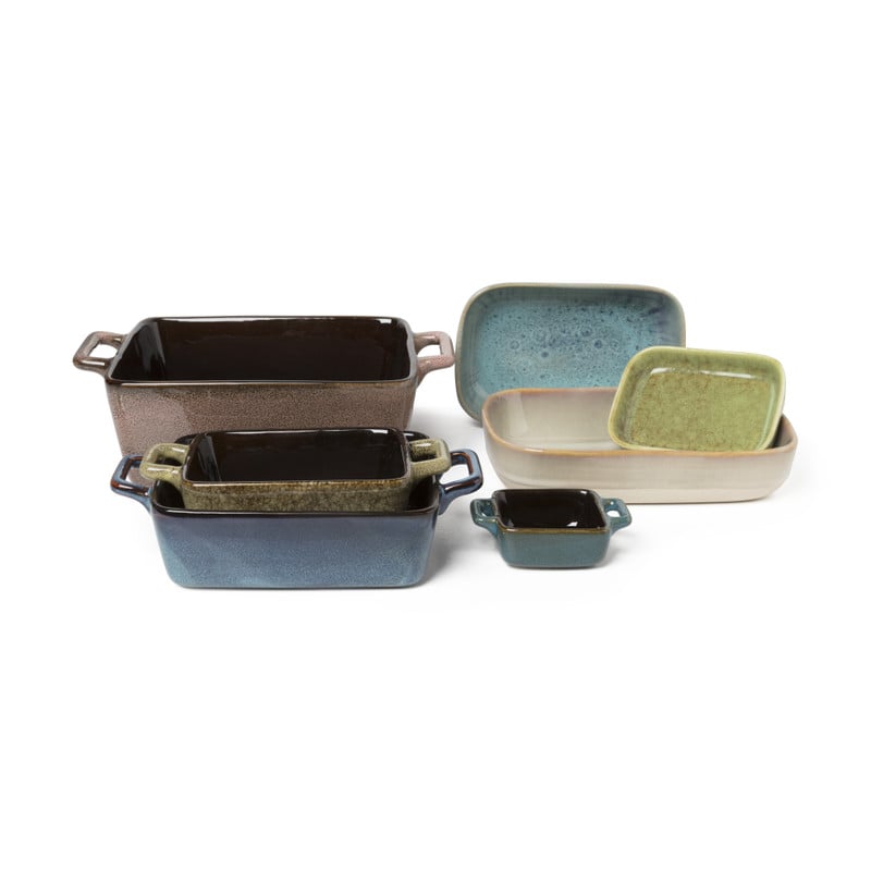 Ovenschaal Stoneware - Diverse soorten - 19x12x4 cm