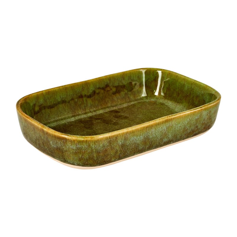 Ovenschaal stoneware - diverse kleuren - 22x15x5 cm 