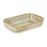 Ovenschaal stoneware - diverse kleuren - 22x15x5 cm 