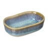 Mini ovenschaaltje stoneware - diverse kleuren - 10x6x3 cm  