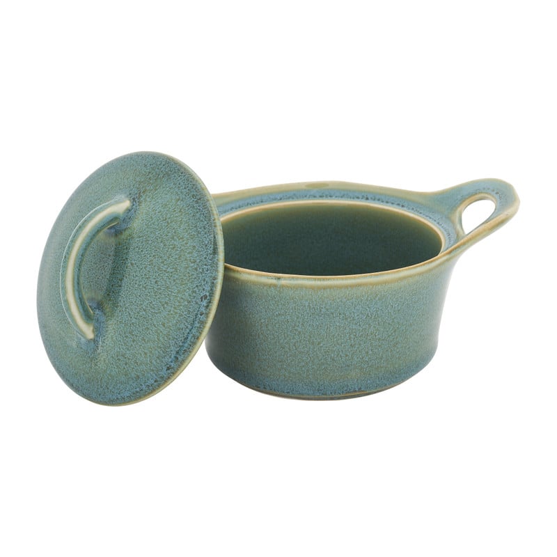 Mini pannetje met deksel - 13x9.5 cm 