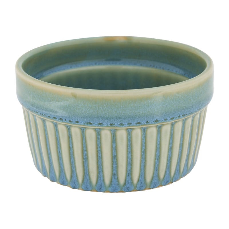 Mini ovenschaaltje - blauw - ⌀9.5x5 cm  