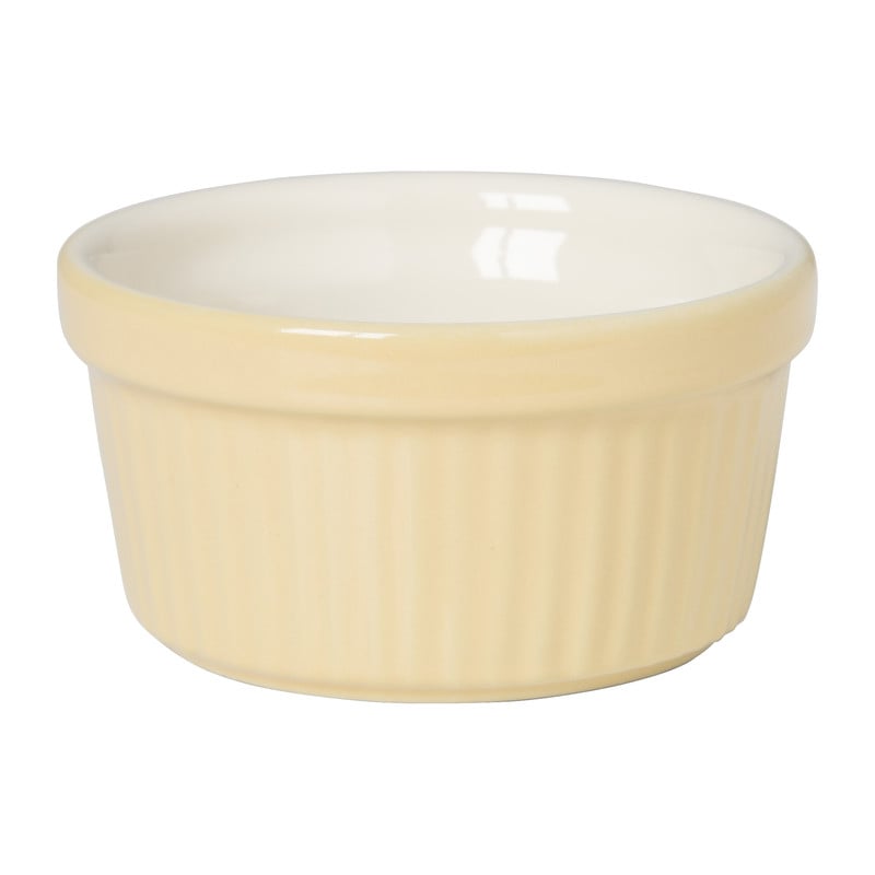 Ramekin - geel - ø9x5 cm