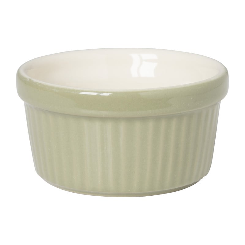 Ramekin - groen - ø9x5 cm