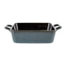 Ovenschaal met grepen - blauw - 24x15x6 cm