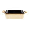 Ovenschaal met grepen - beige - 24x15x6 cm
