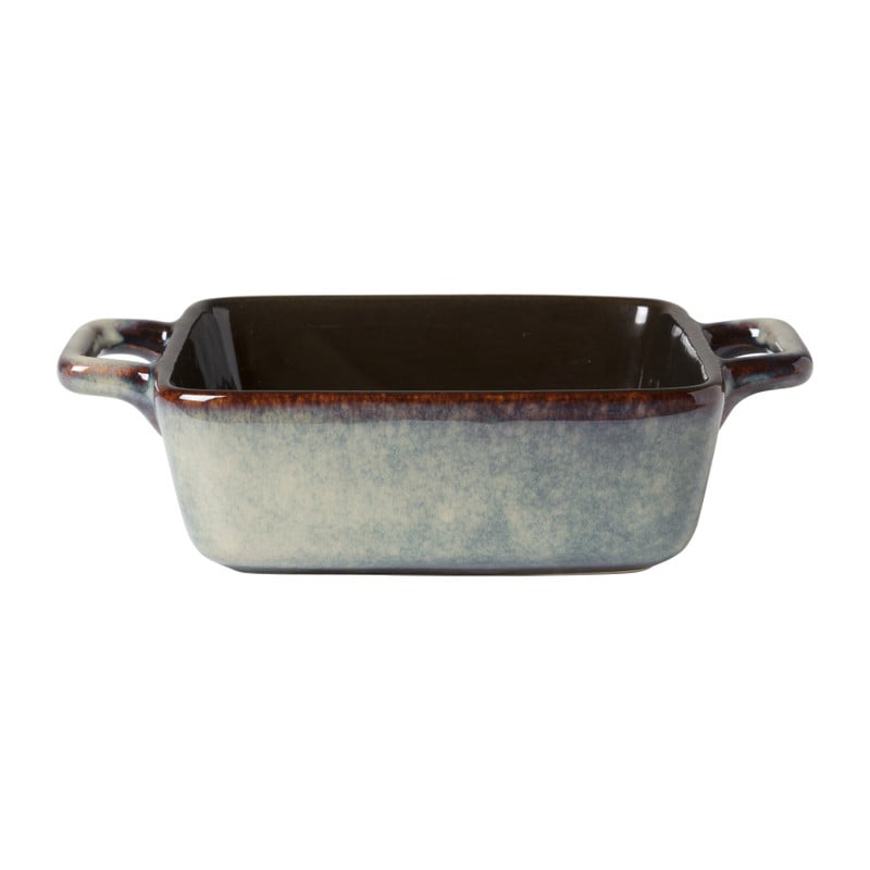 Ovenschaal met grepen - beige - 13x11x5 cm