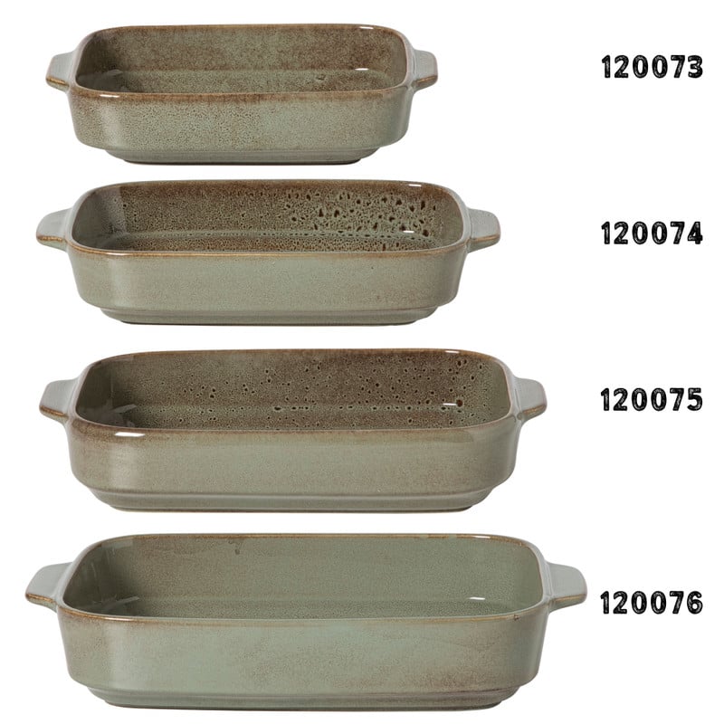Ovenschaal Toscane XL - groen - 7.3x38.8x24 cm