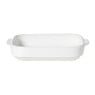 Ovenschaal Toscane L - wit - 6.5x33x21 cm