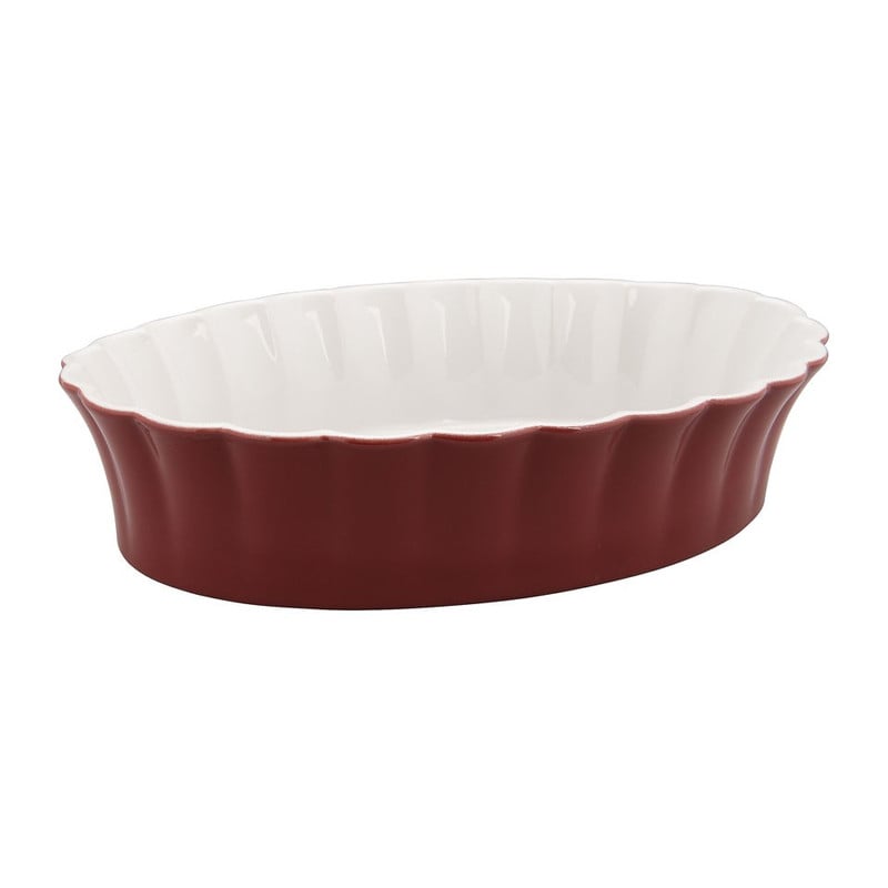 Ovenschaal Aveiro ovaal - 30x22 cm - rood