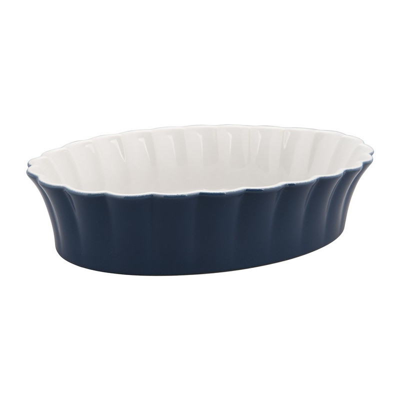 Ovenschaal Aveiro ovaal - 30x22 cm - petrol