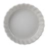 Taartvorm stoneware - 16 cm - wit