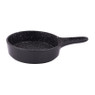 Ovenschaaltje met steel Nero - 21.5x14.5x3.8 cm