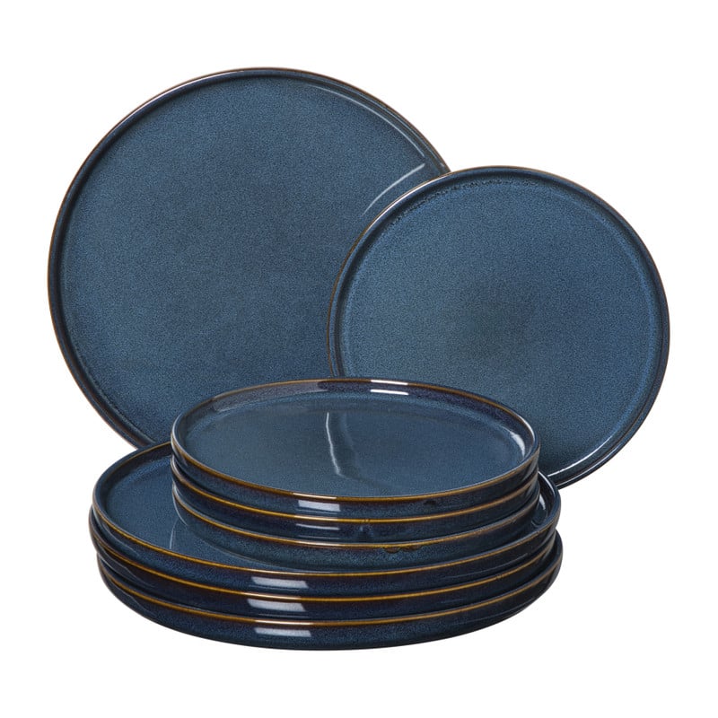 Serviesset 20-delig - blauw - 4 persoons