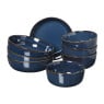 Serviesset 20-delig - blauw - 4 persoons
